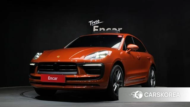Porsche Macan 2022 Оранжевый из Кореи