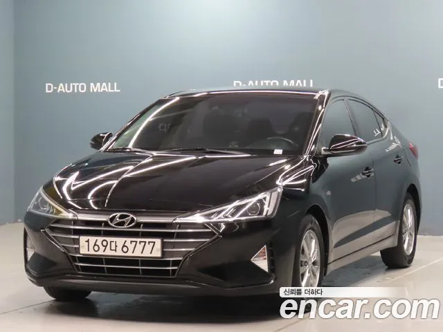 Hyundai The New Avante AD 2020 Черный из Кореи