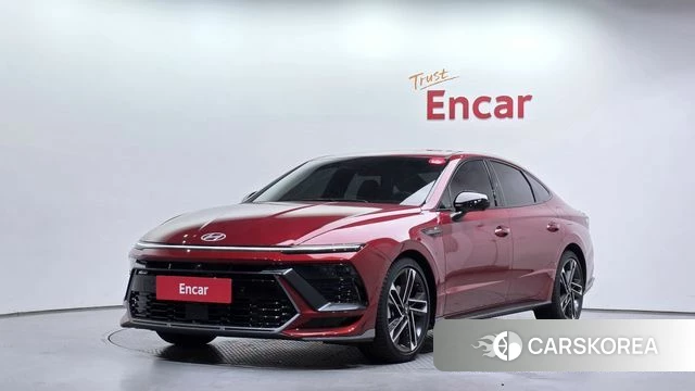 Hyundai Sonata D Edge (DN8) 2026 Красный из Кореи