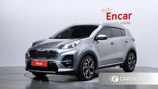 Kia Sportage The Bold 2020 Серый из Кореи