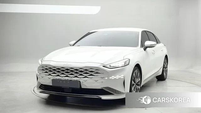 Kia K8 2021 Белый из Кореи