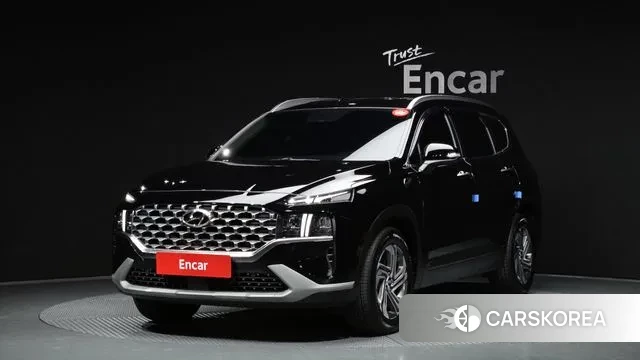 Hyundai The New Santa Fe 2022 Черный из Кореи