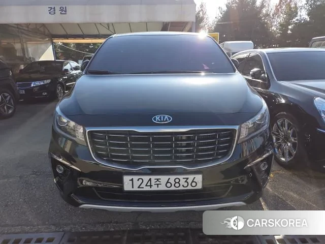 Kia The New Carnival 2018 Черный из Кореи