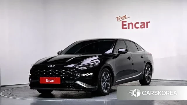 Kia K8 Hybrid 2021 Черный из Кореи