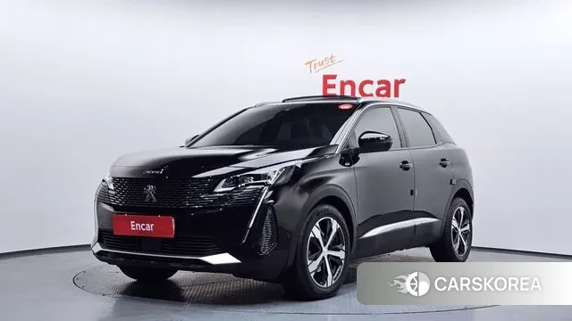 Peugeot 3008 second generation 2022 Черный из Кореи