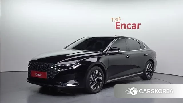 Hyundai The New Grandeur IG Hybrid 2021 Черный из Кореи