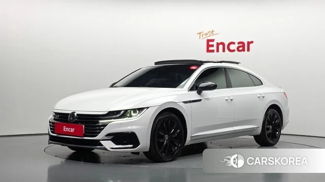 Volkswagen Arteon 2019 Белый из Кореи