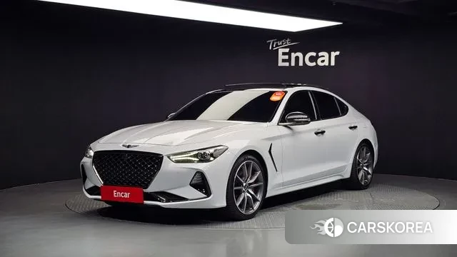 Genesis G70 2018 Белый из Кореи