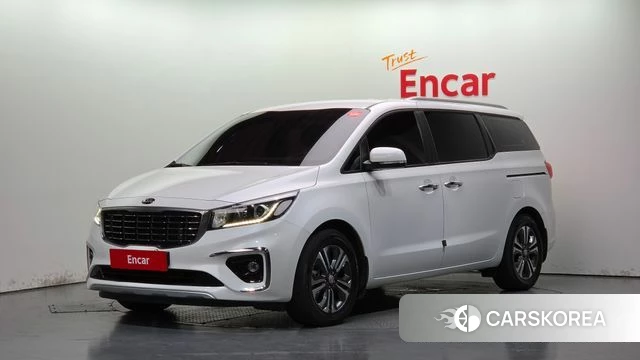 Kia The New Carnival 2020 Белый из Кореи