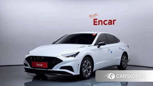 Hyundai Sonata (DN8) 2021 Белый из Кореи