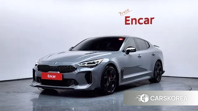 Kia Stinger 2019 Серебристо-серый из Кореи