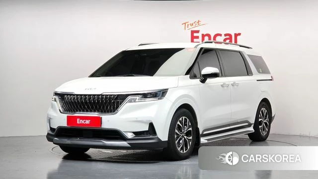 Kia Carnival 4th generation 2021 Белый из Кореи