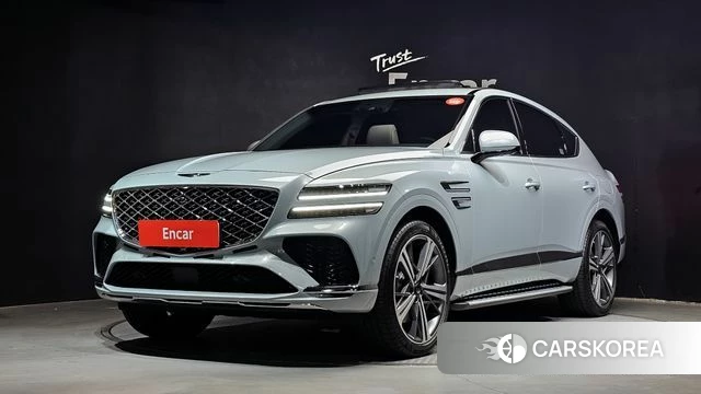Genesis GV80 Coupe 2024 Светло-серебряный цвет из Кореи