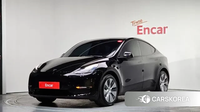 Tesla Model Y 2021 Черный из Кореи