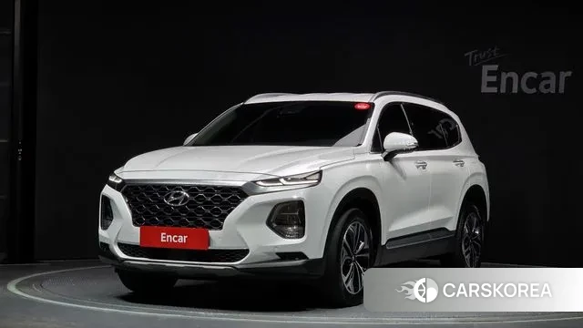 Hyundai Santa Fe TM 2020 Белый из Кореи