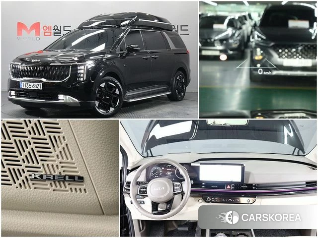 Kia The New Carnival 4th Generation 2024 Черный из Кореи