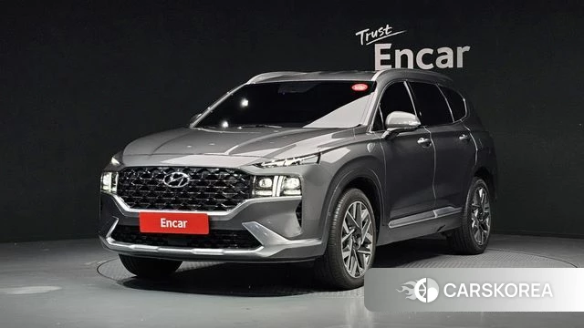 Hyundai The New Santa Fe 2020 Серый из Кореи
