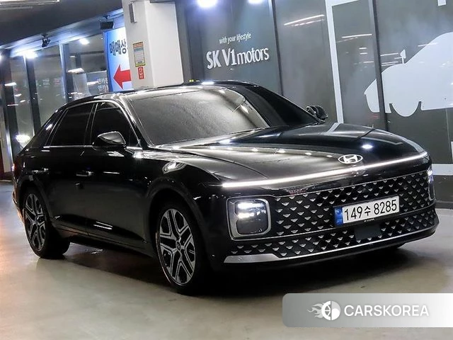 Hyundai Grandeur Hybrid (GN7) 2022 Черный из Кореи