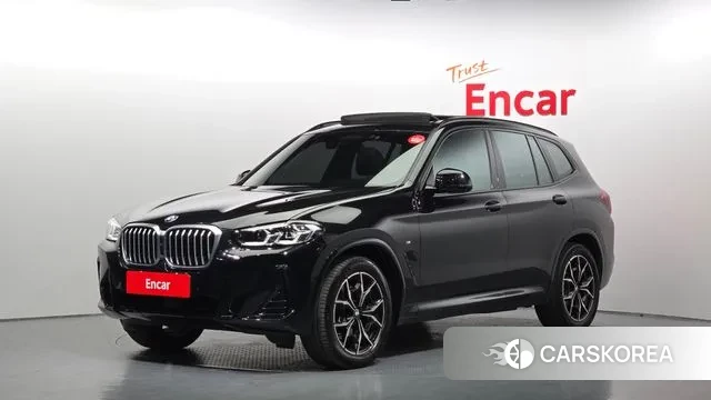 BMW X3 (G01) 2023 Черный из Кореи