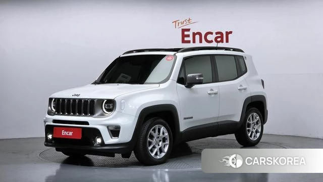 Jeep Renegade 2021 Белый из Кореи