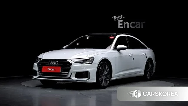Audi A6 (C8) 2023 Белый из Кореи