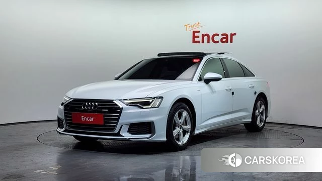 Audi A6 (C8) 2021 Белый из Кореи
