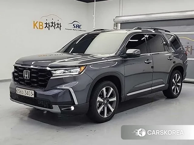 Honda Pilot 4th generation 2023 Серый из Кореи