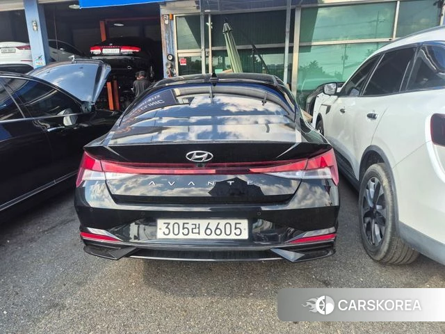 Hyundai Avante (CN7) 2020 Черный из Кореи