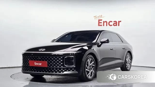 Hyundai Grandeur Hybrid (GN7) 2023 Черный из Кореи