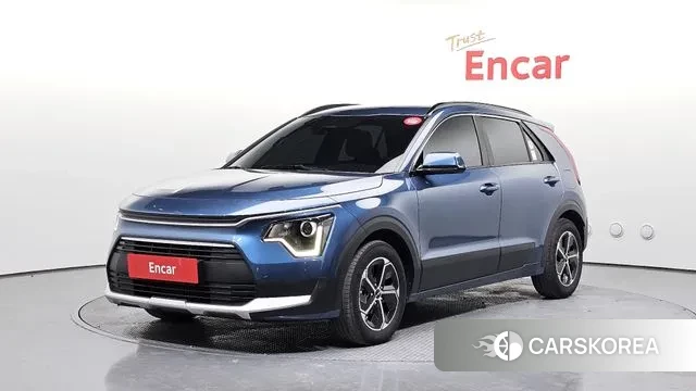 Kia Di Ol Nu Niro 2022 Синий из Кореи
