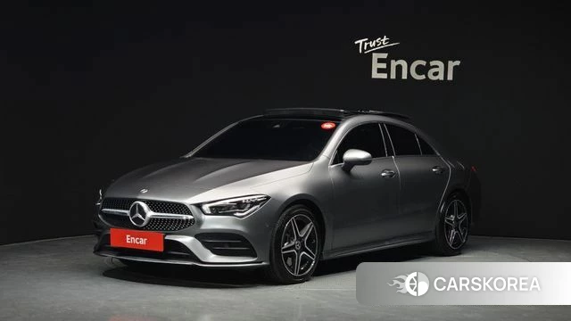 Mercedes-Benz CLA-Class C118 2020 Серебристо-серый из Кореи