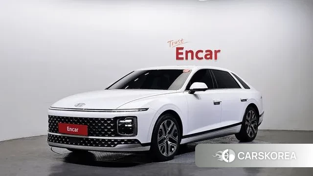 Hyundai Grandeur Hybrid (GN7) 2024 Белый из Кореи