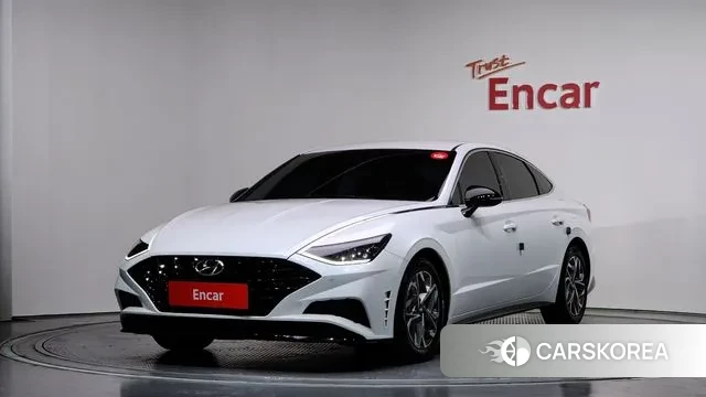 Hyundai Sonata (DN8) 2021 Белый из Кореи