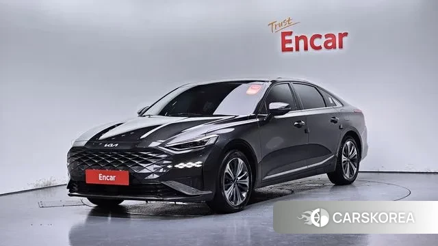 Kia K8 Hybrid 2021 Серый из Кореи