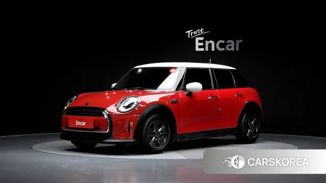 Mini Cooper 2021 Красный из Кореи