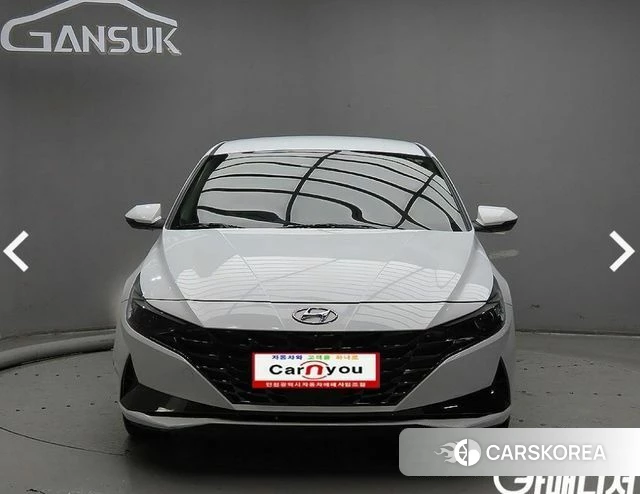 Hyundai Avante (CN7) 2021 Черный из Кореи