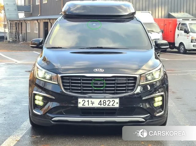 Kia The New Carnival 2019 Черный из Кореи