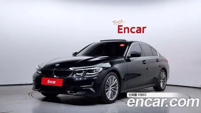 BMW 3 Series (G20) 2021 Черный из Кореи