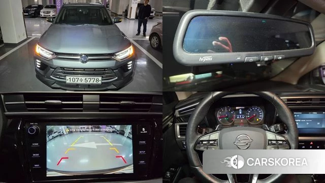 Ssangyong Beautiful Korando 2019 Серый из Кореи