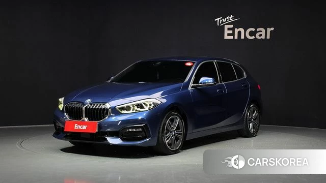BMW 1 Series (F40) 2021 Синий из Кореи