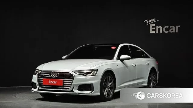 Audi A6 (C8) 2021 Белый из Кореи