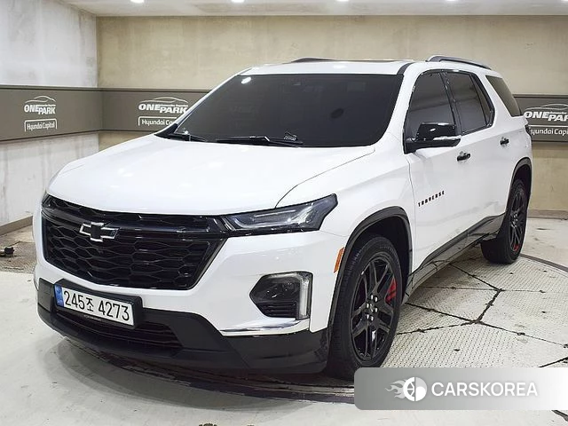 Chevrolet (GM Daewoo) Traverse 2022 Белый из Кореи