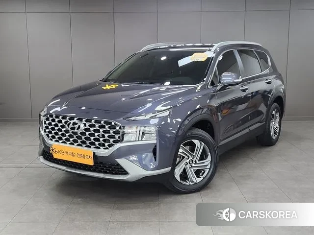 Hyundai The New Santa Fe 2021 Синий из Кореи