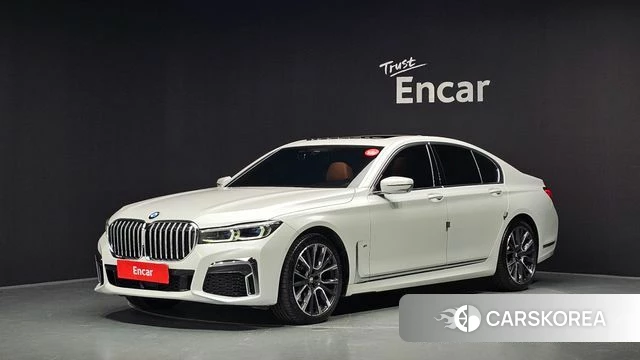 BMW 7 Series (G11) 2020 Черный из Кореи