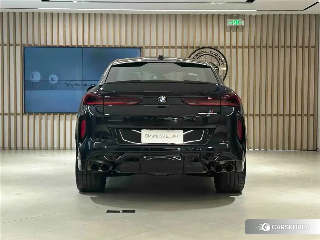 BMW X6 M 2025 Черный из Китая