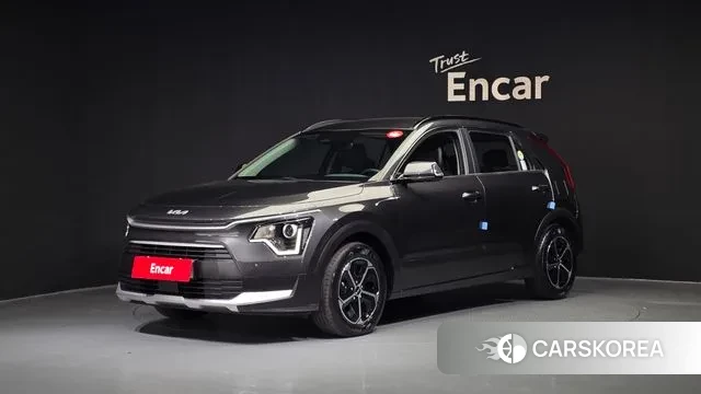 Kia Di Ol Nu Niro 2022 Серый из Кореи