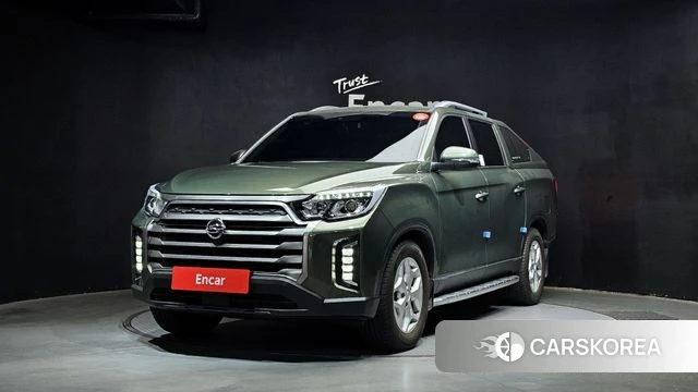 Ssangyong The New Rexton Sport 2023 Темно-зеленый из Кореи