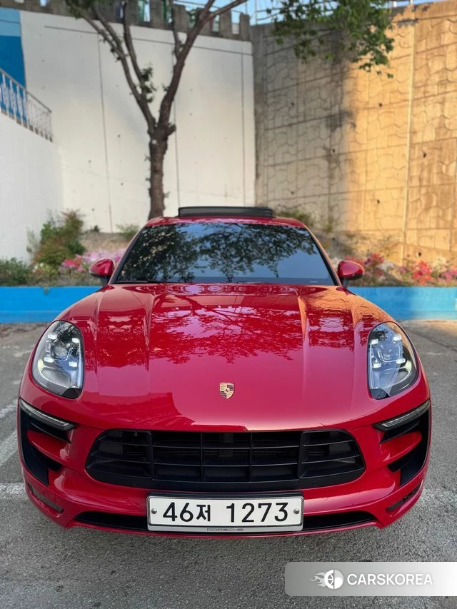 Porsche Macan 2018 Красный из Кореи