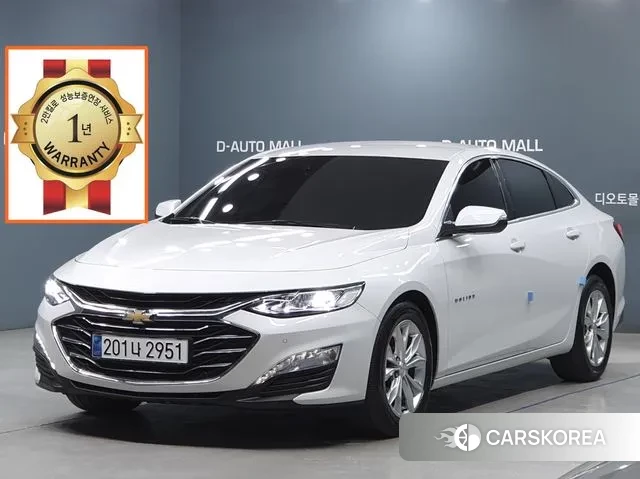 Chevrolet (GM Daewoo) The New Malibu 2019 Белый из Кореи