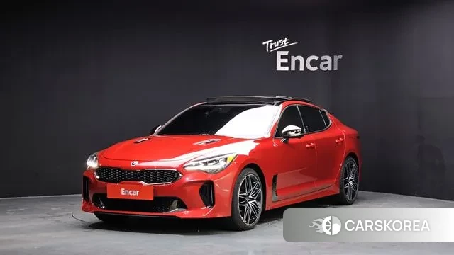 Kia Stinger Meister 2021 Красный из Кореи